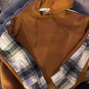 Pullover hooded cozy shirt